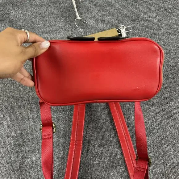 Disney Loungefly Pinocchio Marionette Backpack Red Wishes Do Come True Vacations
